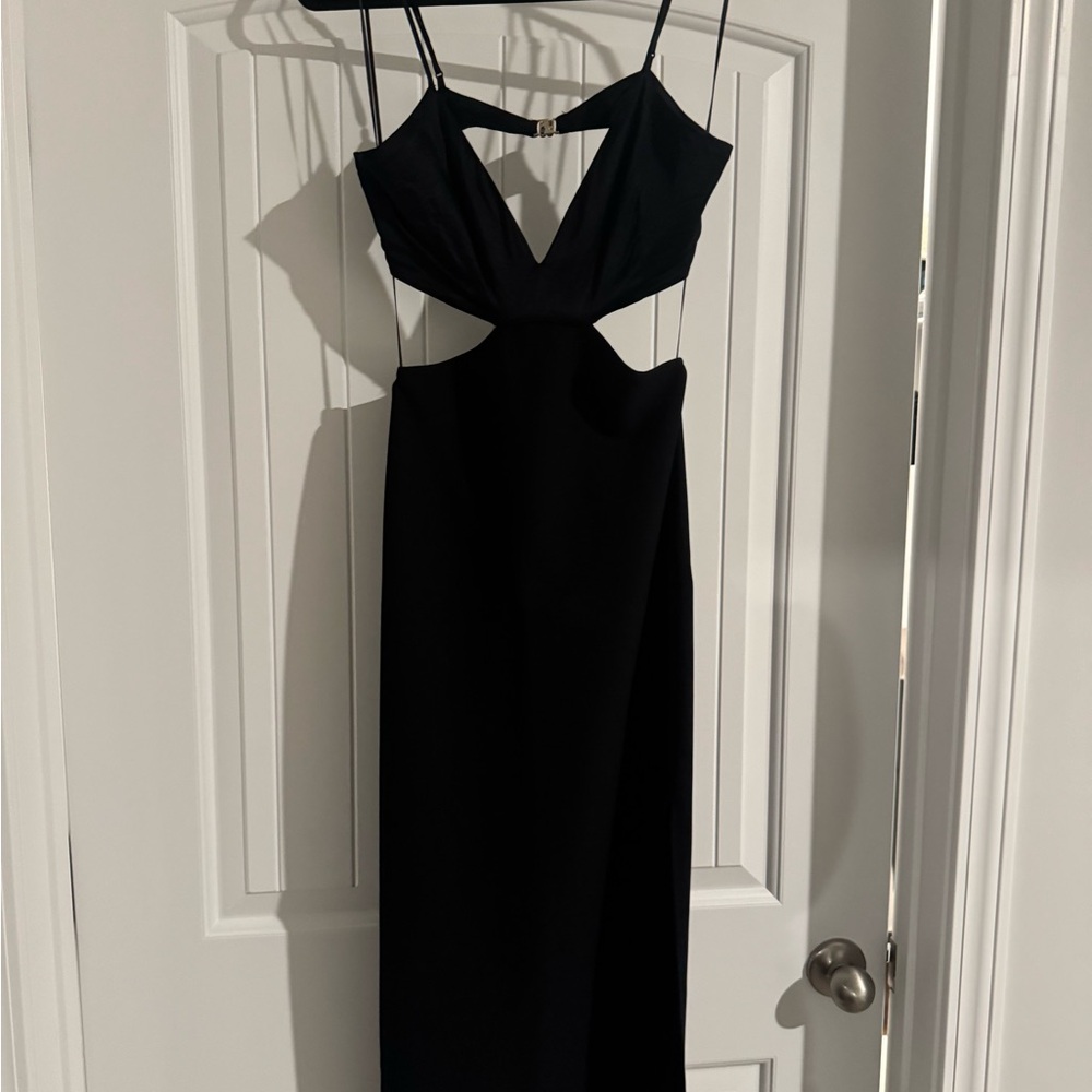 Abercrombie & Fitch Black Backless Dress